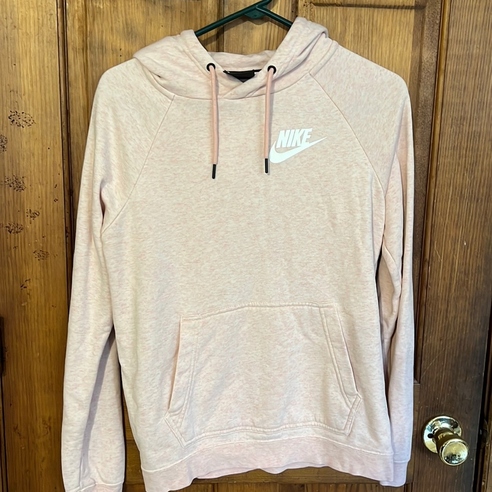 EUC heather pink hoodie
